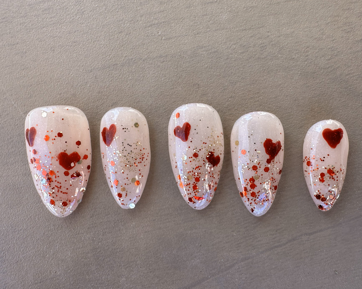 Valentines Day Nails Style 2