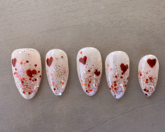 Valentines Day Nails Style 2