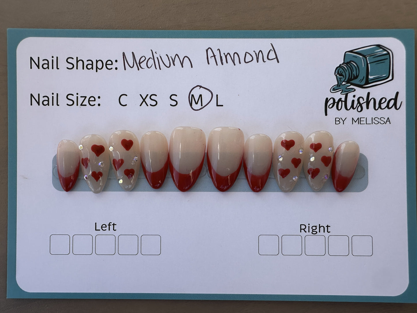 Valentines Day Nails Style 3